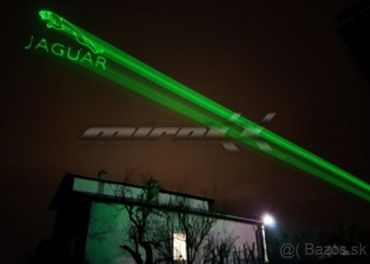 Unikátna laserová reklama