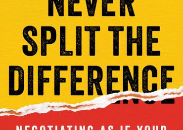 e-book Never Split the Difference (Chris Voss)