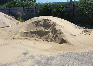 zásypový piesok